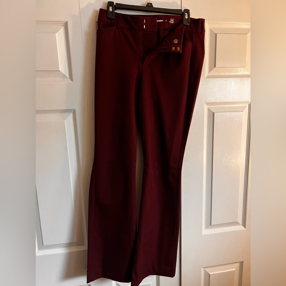 Old navy size 8 tall pixie high waisted slacks